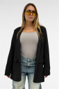 blazer con manica regolare bis